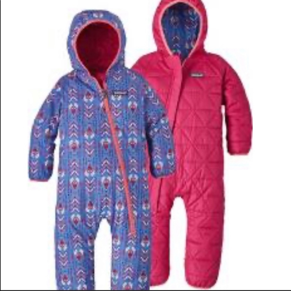Patagonia baby snowsuit